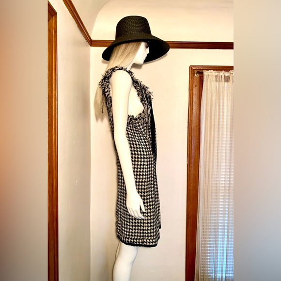 PEPPER Re-Couture Rustic Houndstooth Dress - Picture 5 of 9